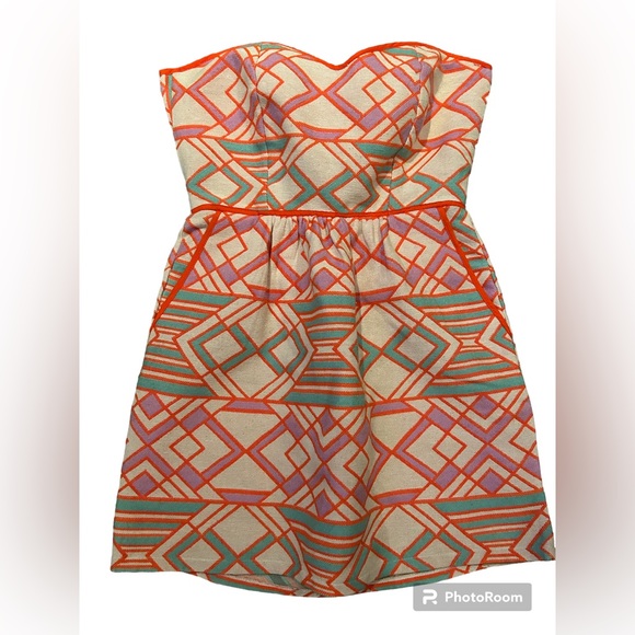 Judith March Strapless Dress with POCKETS - Picture 1 of 6
